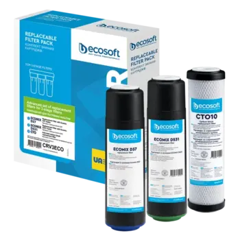 Комплект картриджів Ecosoft покращений для потрійних фільтрів