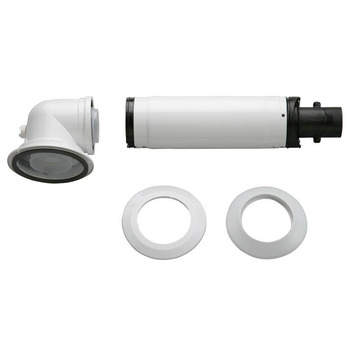 Комплект димоходу BOSCH FC-Set60-C13x (горизонтальний), DN60/100, 1200 мм