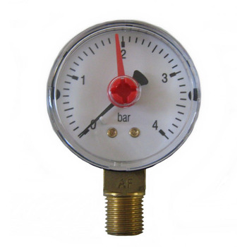 Манометр Arthermo MA500/P, 1/4″ (Ø50 мм, 0-4 бар)