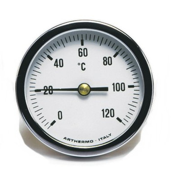 Термометр Arthermo AR-T/B 65 (Ø65 мм, гильза 100 мм, 0-120°С)
