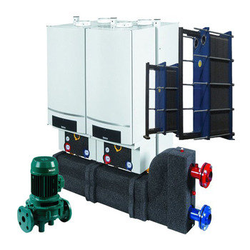 Пакет Buderus Logapak GB162 – 440 kW Profi Plus TR – котли спина до спини