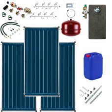 Пакет Buderus Logapak Alpha Bosch 3 х Solar 4000 TF/AGS 10E-2 для плоскої покрівлі для 3-4 осіб