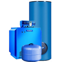 Пакет Buderus Logapak G334-73WS kW для 3 отопительных контуров и ГВС (бак Logalux SU400/5)