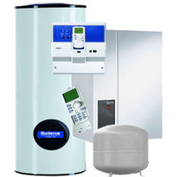 Пакет Buderus Logapak GB112 – 60kW для двох опалювальних контурів та ГВП (бак Logalux SM500)