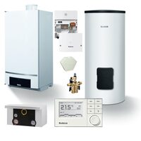 Buderus, комплект Logapak GB162 Profi Single GB162-100 / Насосная група / RC300+MM100 / SU500 / SG160 / FA