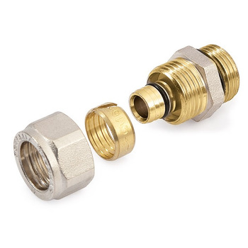 Ніпель General Fittings 1/2x16x2 під металопластик